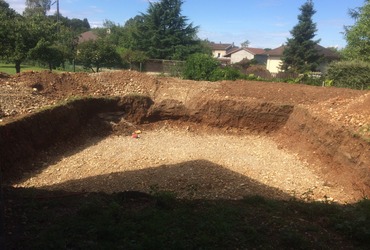 Réalisation d'une piscine